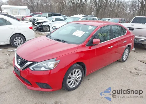 2018 Nissan Sentra Sv from USA, damaged, VIN 3N1AB7AP3JY259420